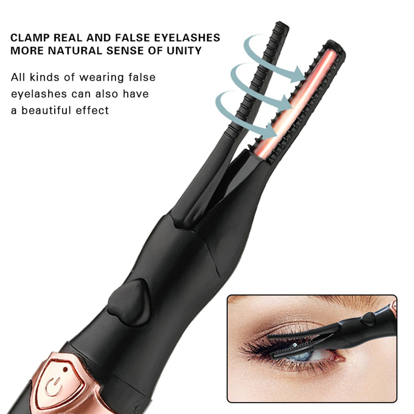 Rechargeable Heated Eyelash Curler