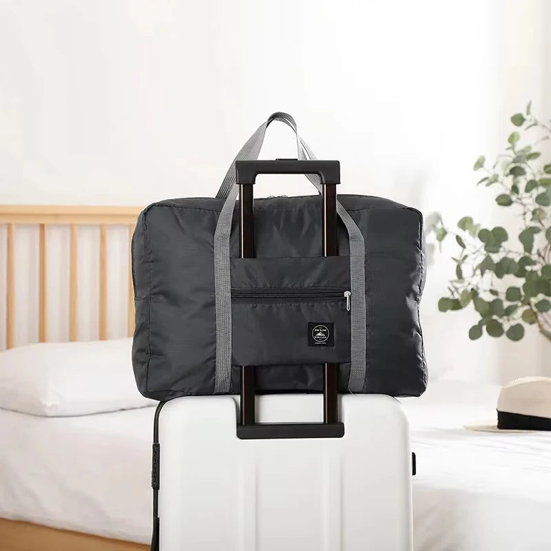 Foldable Travel Duffel Bag Lightweight Large Capacity Carry-On  for Air Travel Sports Weekends And Overnight Trips
