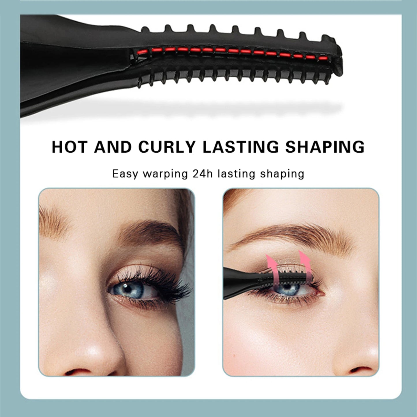 Rechargeable Heated Eyelash Curler