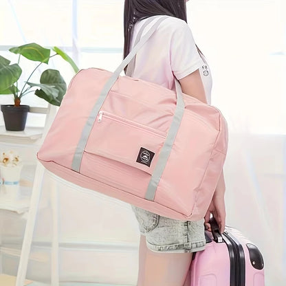 Foldable Travel Duffel Bag Lightweight Large Capacity Carry-On  for Air Travel Sports Weekends And Overnight Trips