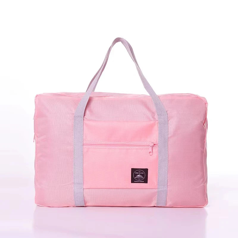 Foldable Travel Duffel Bag Lightweight Large Capacity Carry-On  for Air Travel Sports Weekends And Overnight Trips