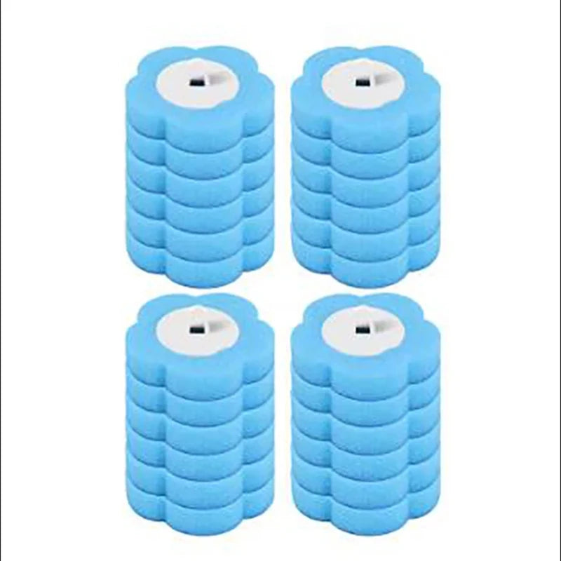 Disposable Toilet Brush Set with Replacement Heads Long Handle Automatic Lid Cleaner Brush Bathroom Hygiene Cleaning Tool Kit