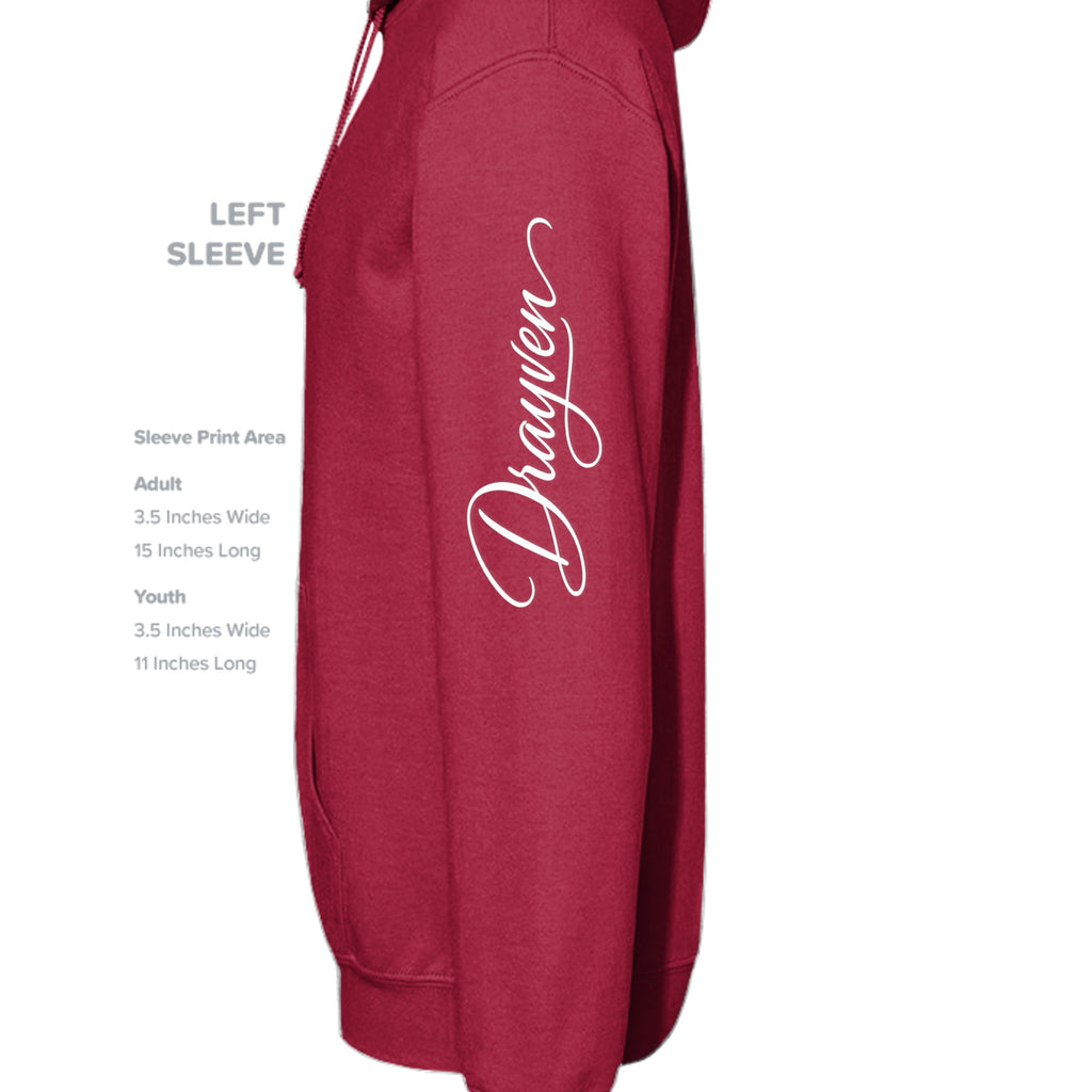 CHERRY RED - G185 - SLEEVE_LEFT