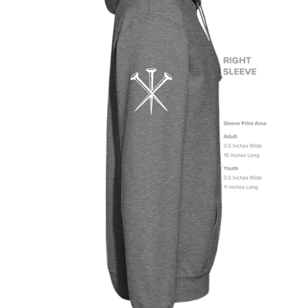 Fan Charcoal Heather - G185 - SLEEVE_RIGHT