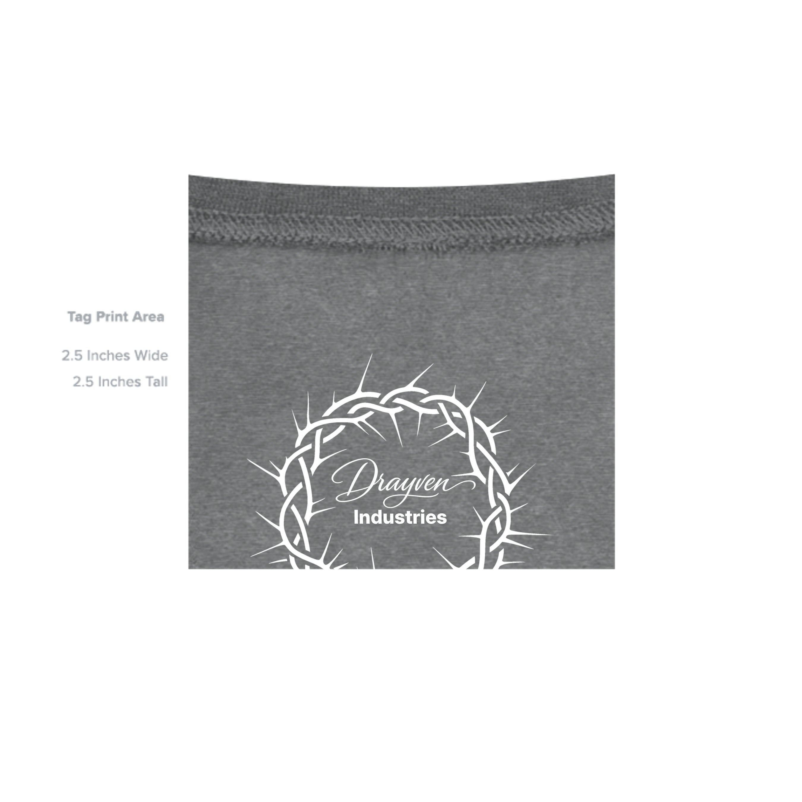 Fan Charcoal Heather - G185 - INSIDE_TAG_LINE
